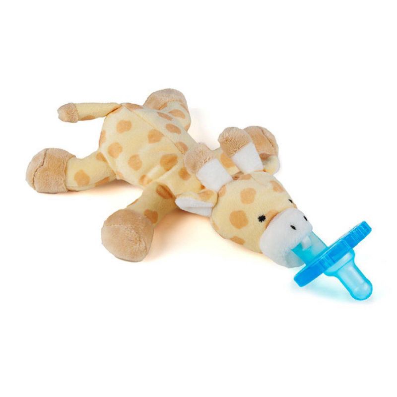slide 5 of 9, WubbaNub Detachable Pacifier - Giraffe, 1 ct
