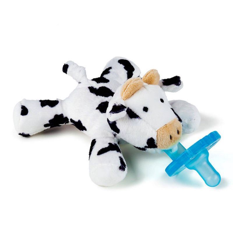slide 4 of 8, WubbaNub Detachable Pacifier - Cow, 1 ct