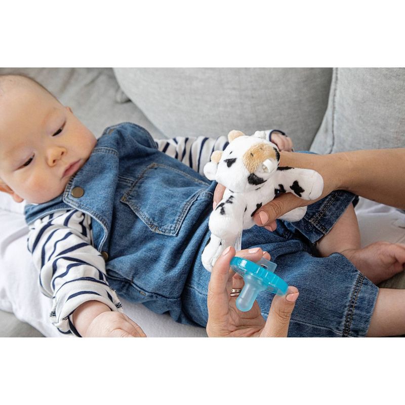 slide 6 of 8, WubbaNub Detachable Pacifier - Cow, 1 ct