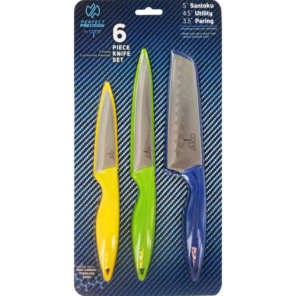slide 1 of 1, Core Knife Set 3Pc, MED