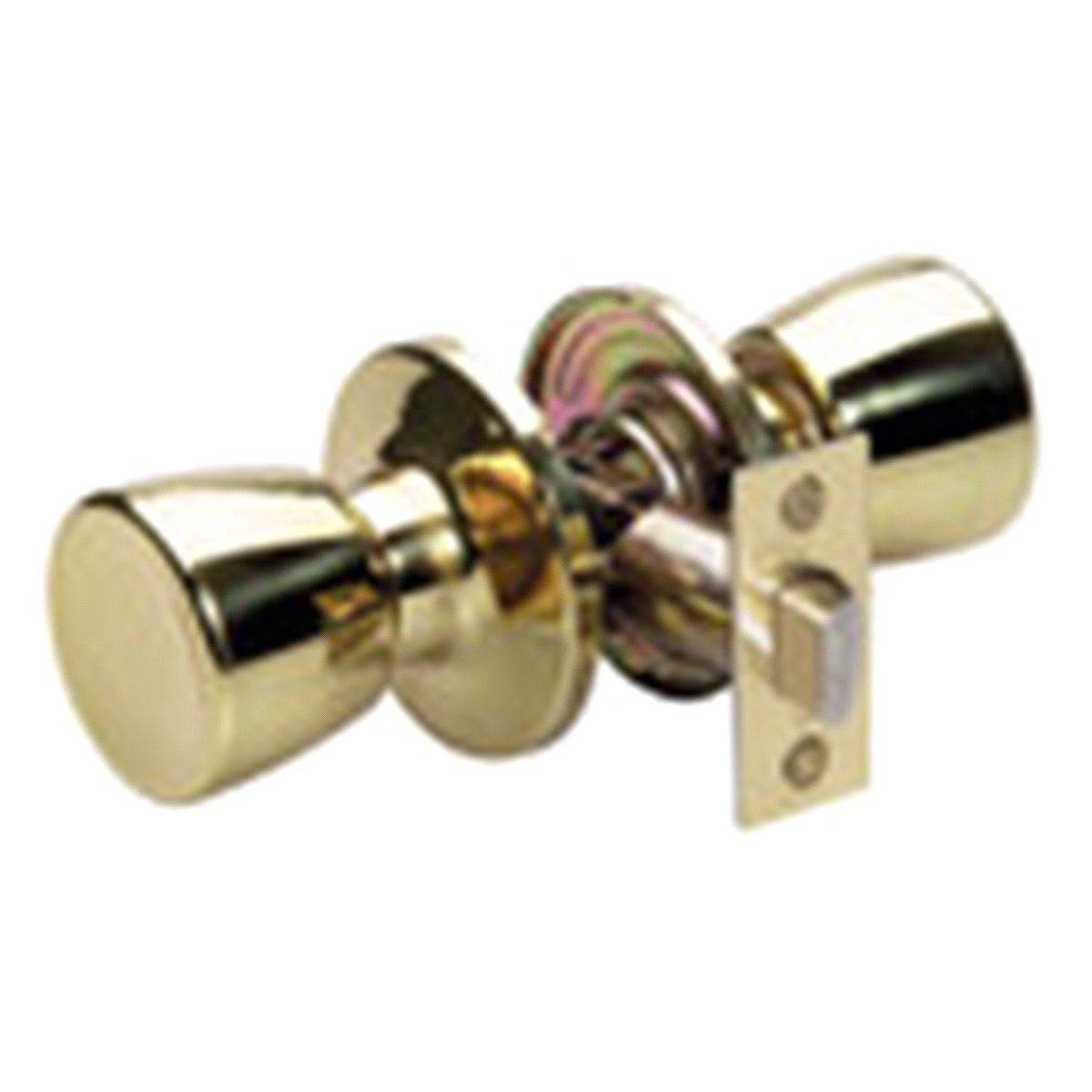 slide 1 of 1, Master Lock Polished Brass Tulip Passage Door Knob TUO0403, 1 ct