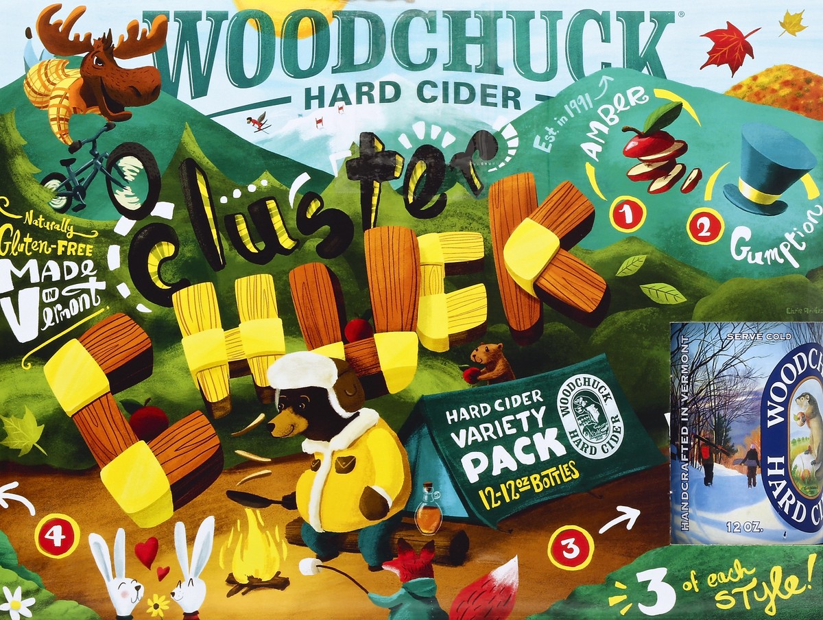 slide 6 of 6, Woodchuck Variety Pack, 12 ct; 12 oz