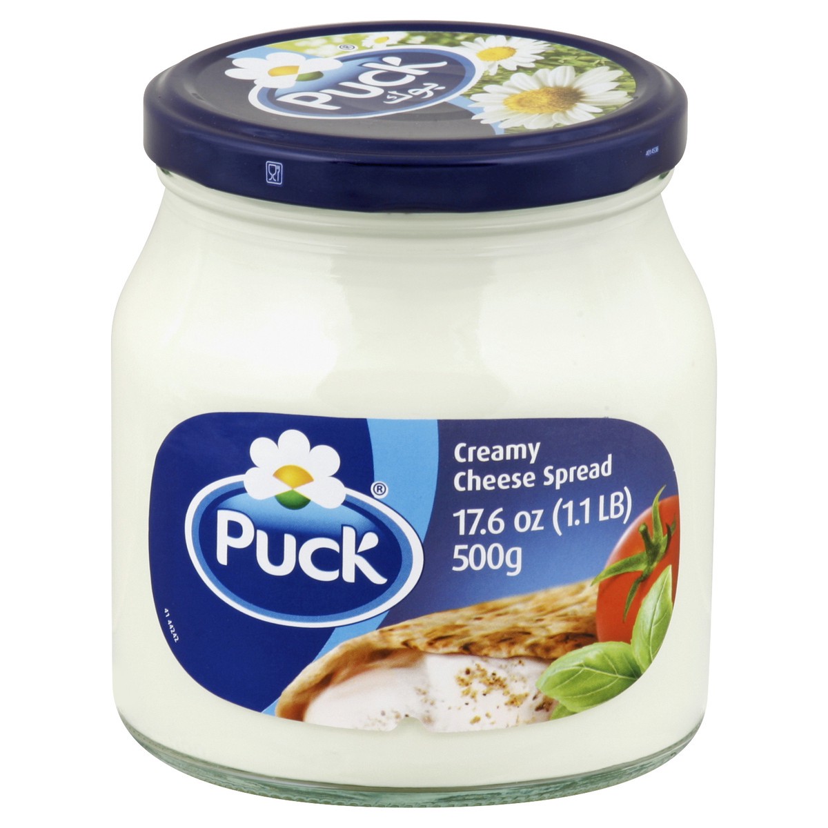 slide 2 of 3, Puck Creamy Cheese Spread 17.6 oz, 17.6 oz
