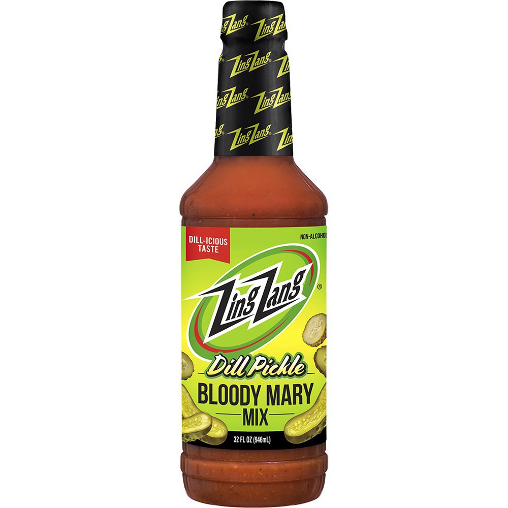 slide 1 of 1, Zing Zang Dill Pckl Bloodymary Mix, 33.8 oz