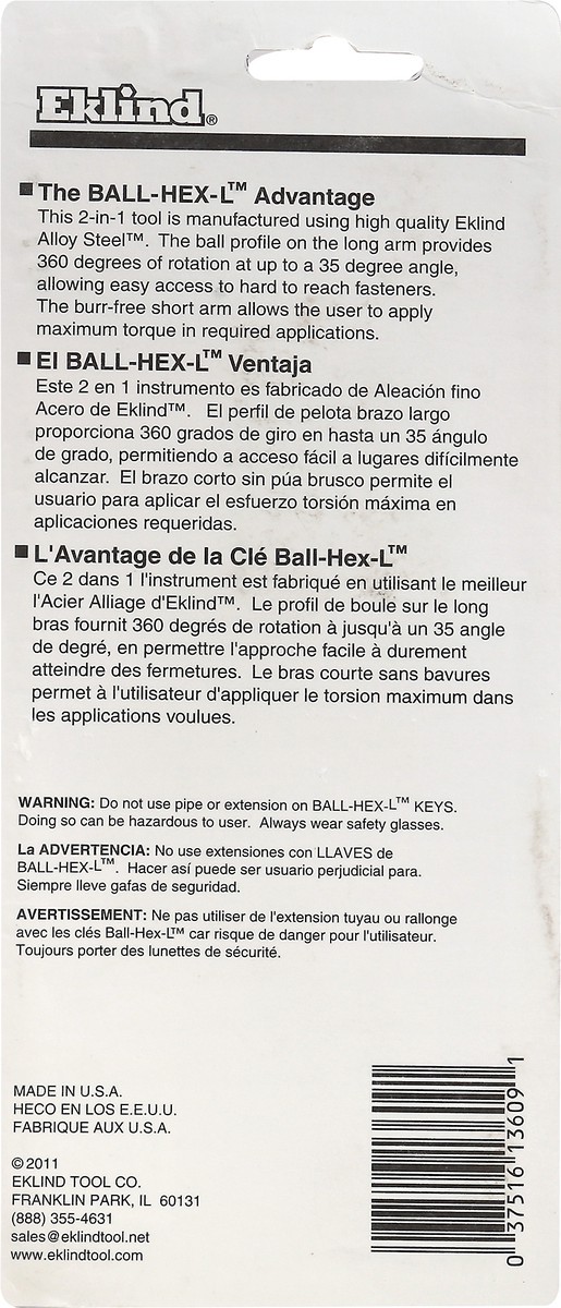 slide 6 of 7, Eklind Keys 9 ea, 9 ct