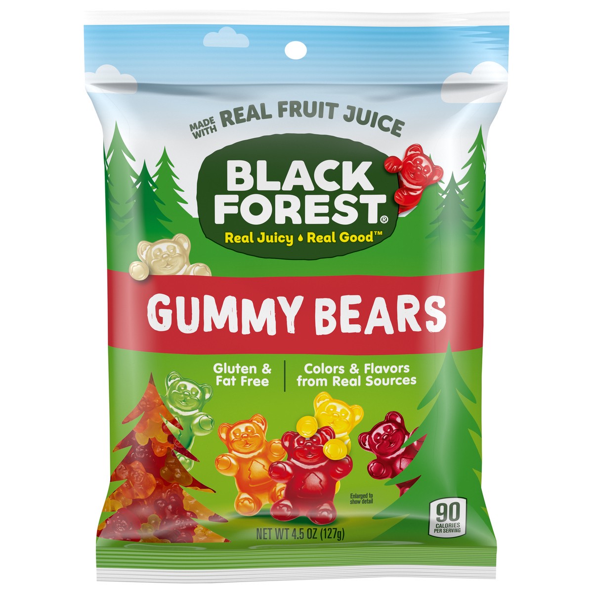 slide 4 of 11, Black Forest Gummy Bears 4.5 Oz, 