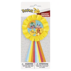 Unique Pokemon Birthday Badge