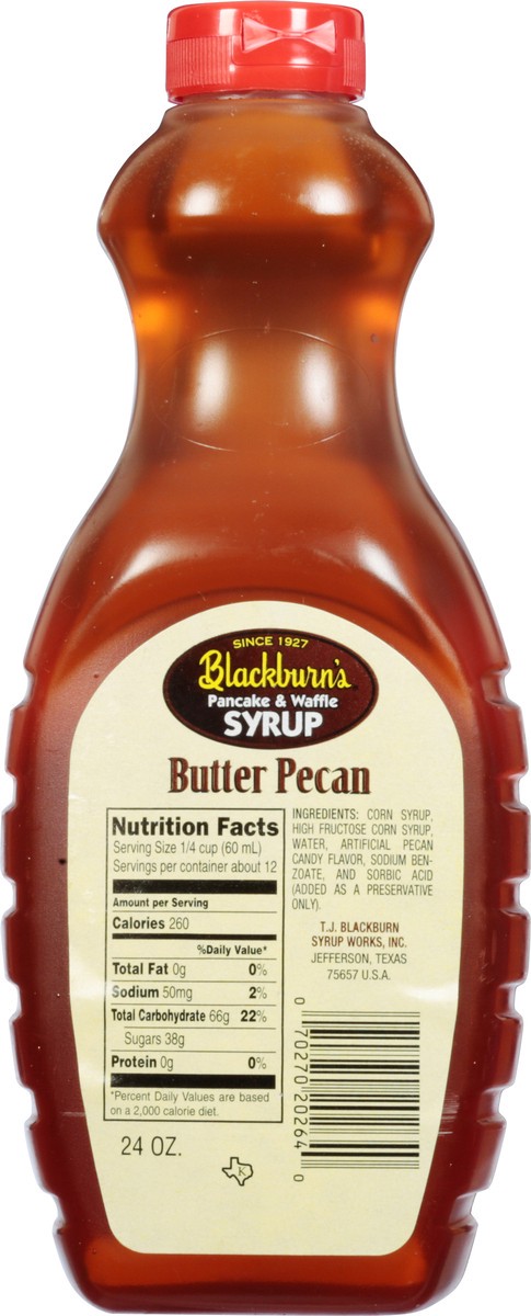slide 10 of 11, Blackburn-Made Butter Pecan Syrup, 24 oz