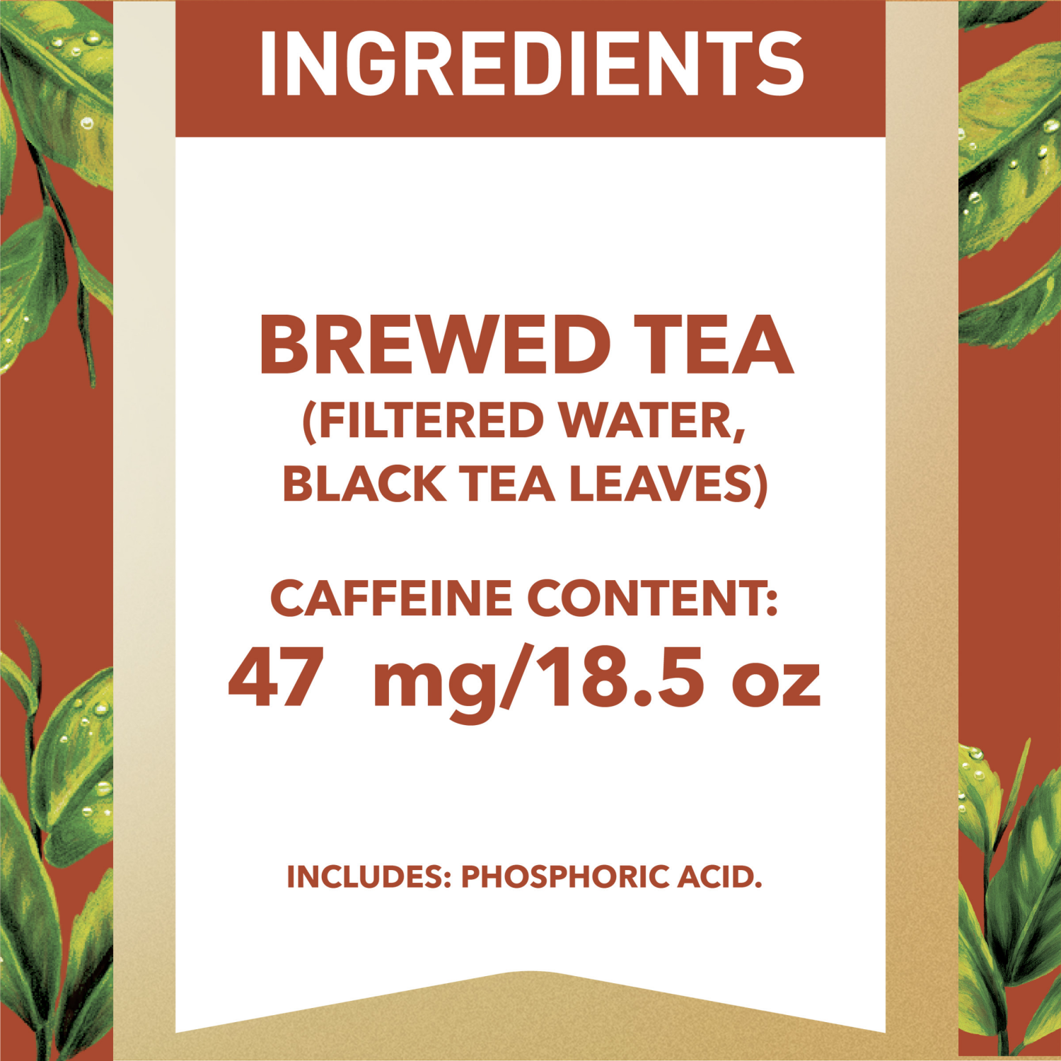 slide 3 of 8, Gold Peak Unsweetened Black Tea Bottle, 18.5 fl oz, 18.5 fl oz
