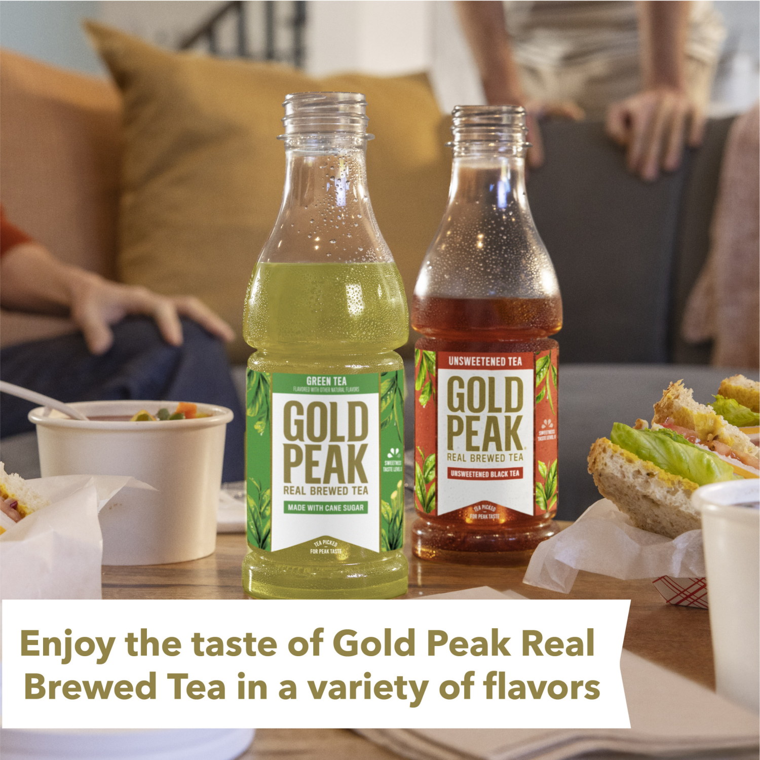 slide 2 of 8, Gold Peak Sweetened Green Tea Bottle, 18.5 fl oz, 18.5 fl oz
