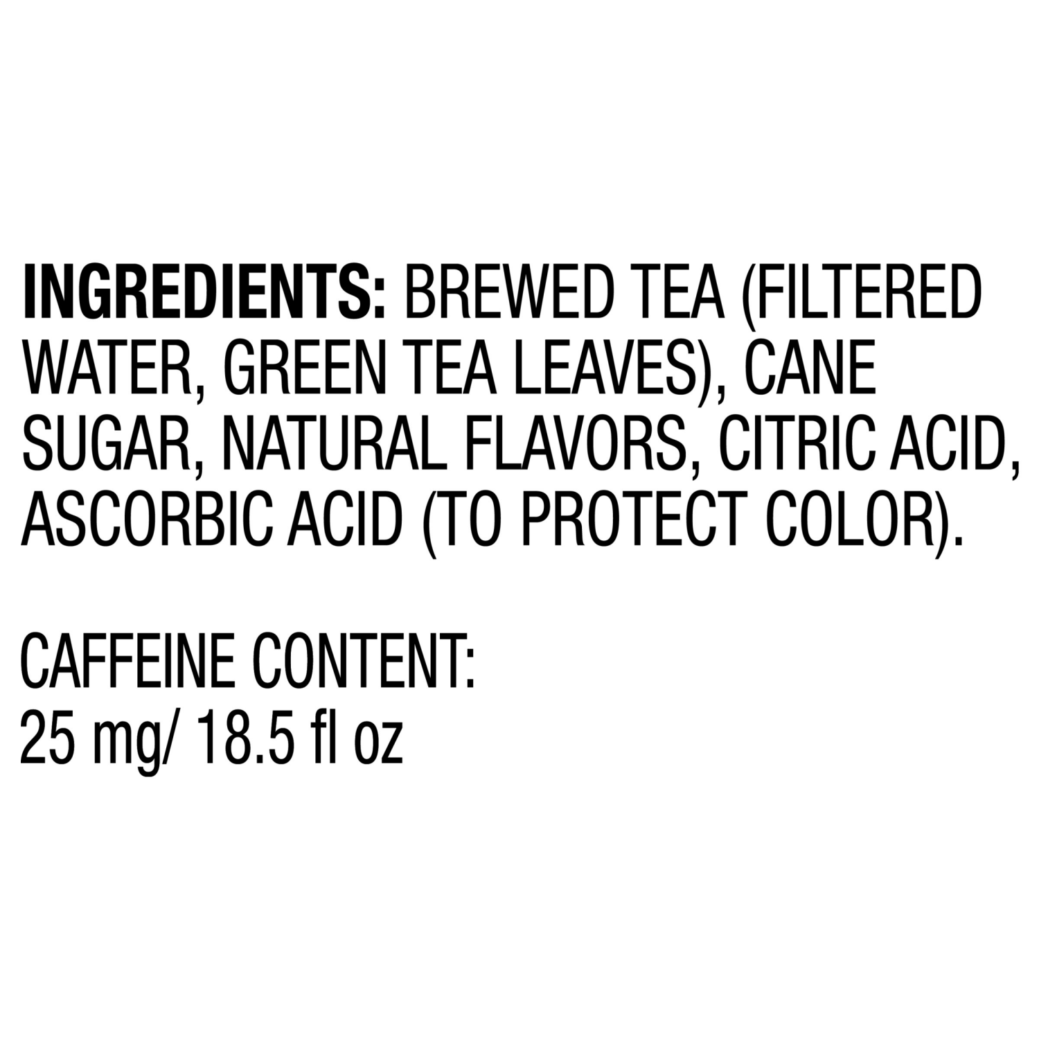 slide 7 of 8, Gold Peak Sweetened Green Tea Bottle, 18.5 fl oz, 18.5 fl oz