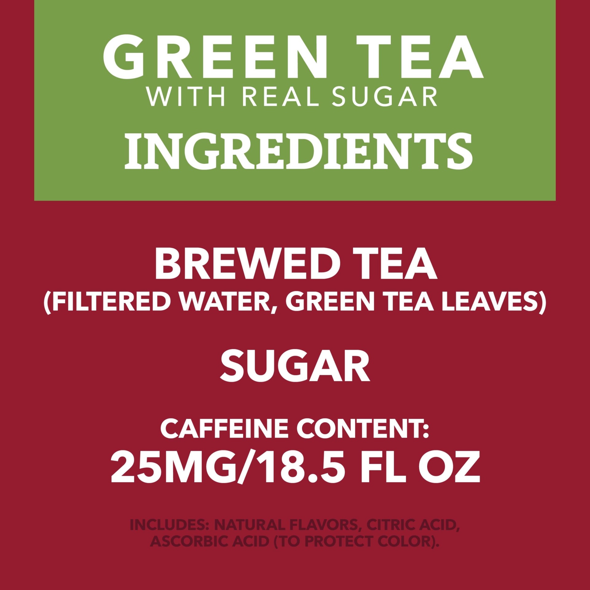 slide 8 of 10, Gold Peak Sweetened Green Tea Bottle, 18.5 fl oz, 1 ct