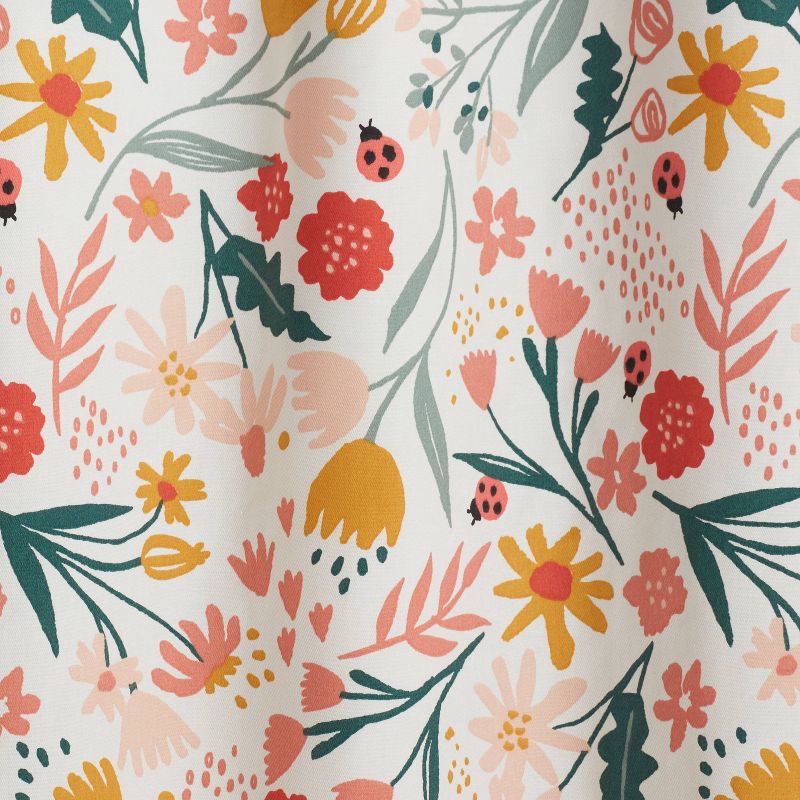 slide 3 of 5, 42"W x 84"L In the Garden Kids' Blackout Window Curtain Panel - Pillowfort™, 1 ct