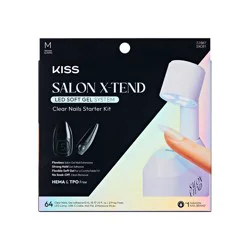 Kiss Salon X-Tend Clear Nails Starter Kit