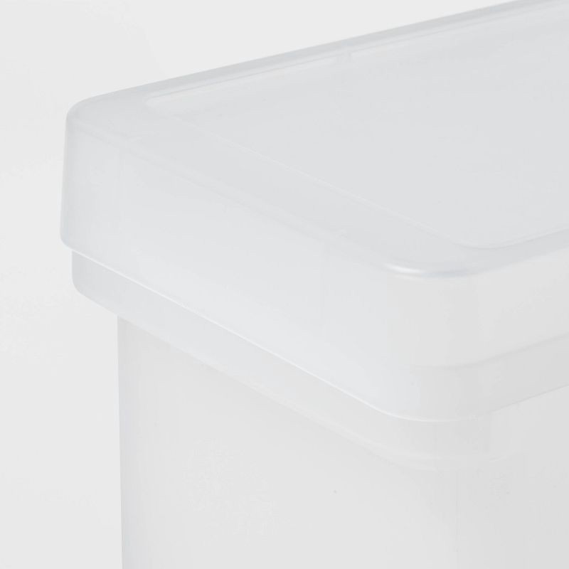 slide 2 of 3, Plastic Hanging File Crate with Lid - Brightroom, 1 ct