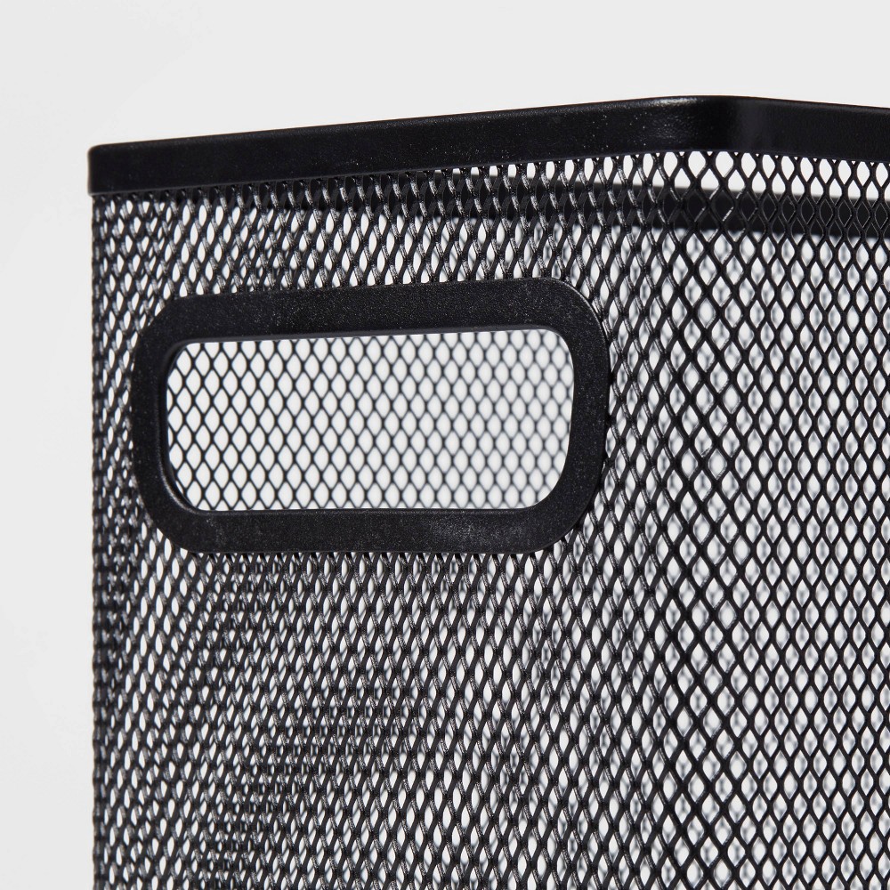slide 3 of 3, Mesh Hanging File Box Black - Brightroom, 1 ct