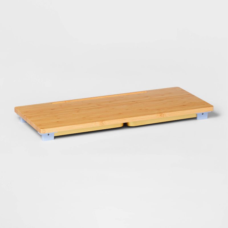 slide 3 of 3, Collapsible Lap Desk Brown - Threshold™, 1 ct