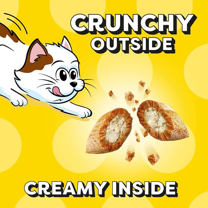 slide 3 of 11, Temptations Salmon and Milk Flavor Crunchy Kitten Treats - 6.3oz, 6.3 oz