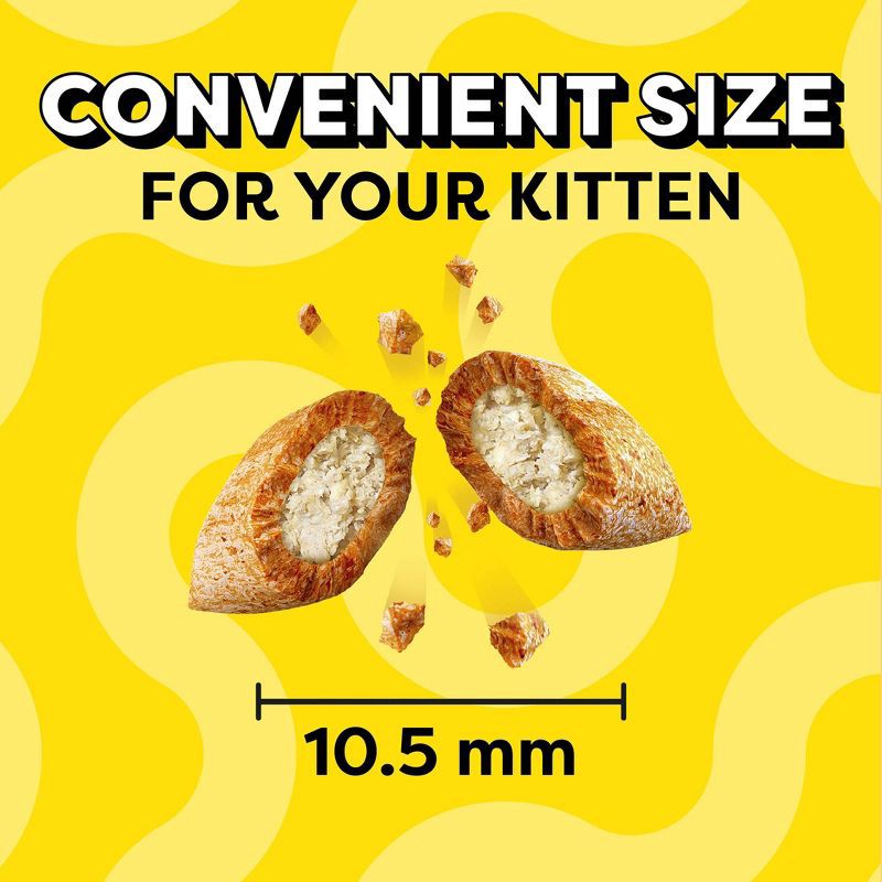 slide 4 of 11, Temptations Salmon and Milk Flavor Crunchy Kitten Treats - 6.3oz, 6.3 oz