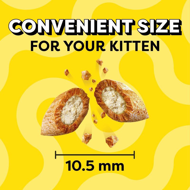 slide 4 of 12, Temptations Chicken and Milk Flavor Crunchy Kitten Treats - 6.3oz, 6.3 oz