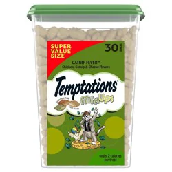 Temptations Cheese, Chicken and Catnip Flavor Mix-Ups Crunchy Treats Cat Treats - 30oz