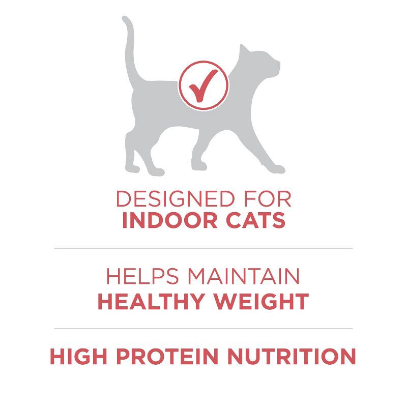 slide 8 of 9, Purina ONE Indoor Advantage Healthy Weight Natural Fish, Seafood and Salmon Flavor Dry Cat Food - 16lbs, 16 lb
