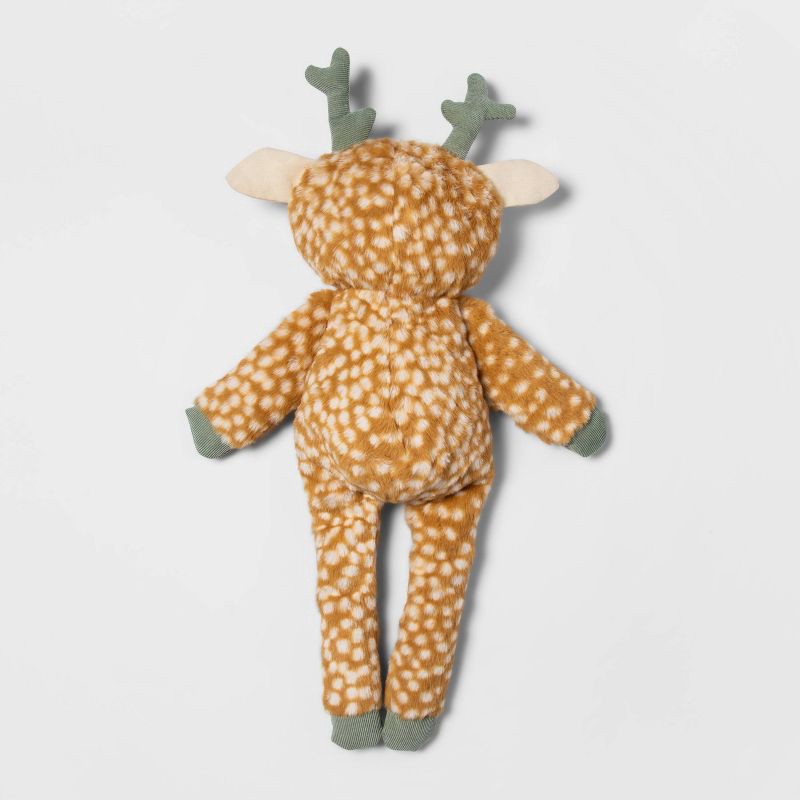 slide 3 of 3, Deer Plush Dog Toy - L - Boots & Barkley, 1 ct
