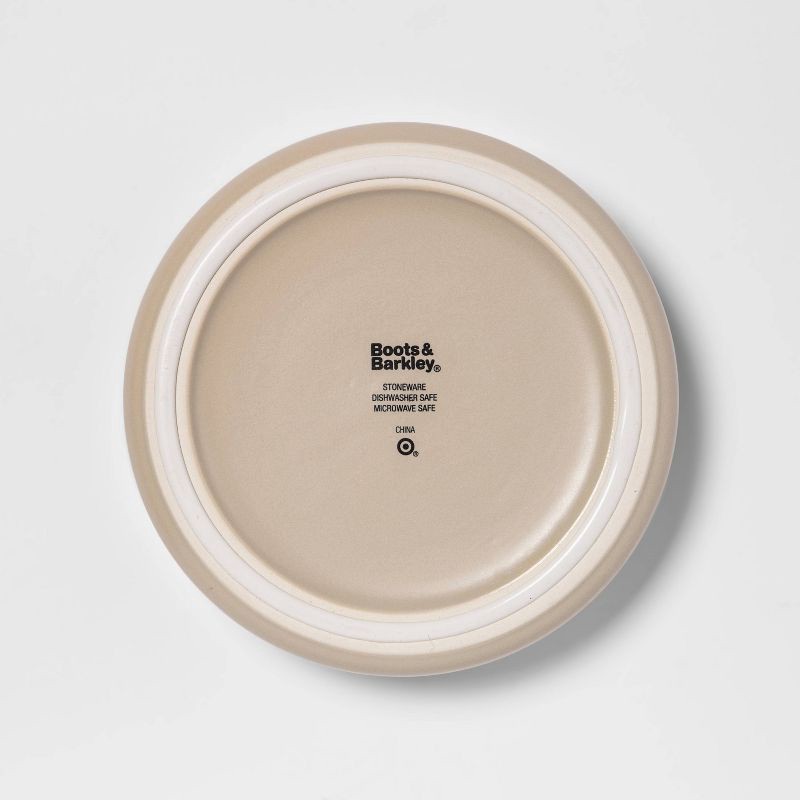 slide 2 of 3, Ceramic Cat Food Bowl - Light Gray - Boots & Barkley™, 1 ct