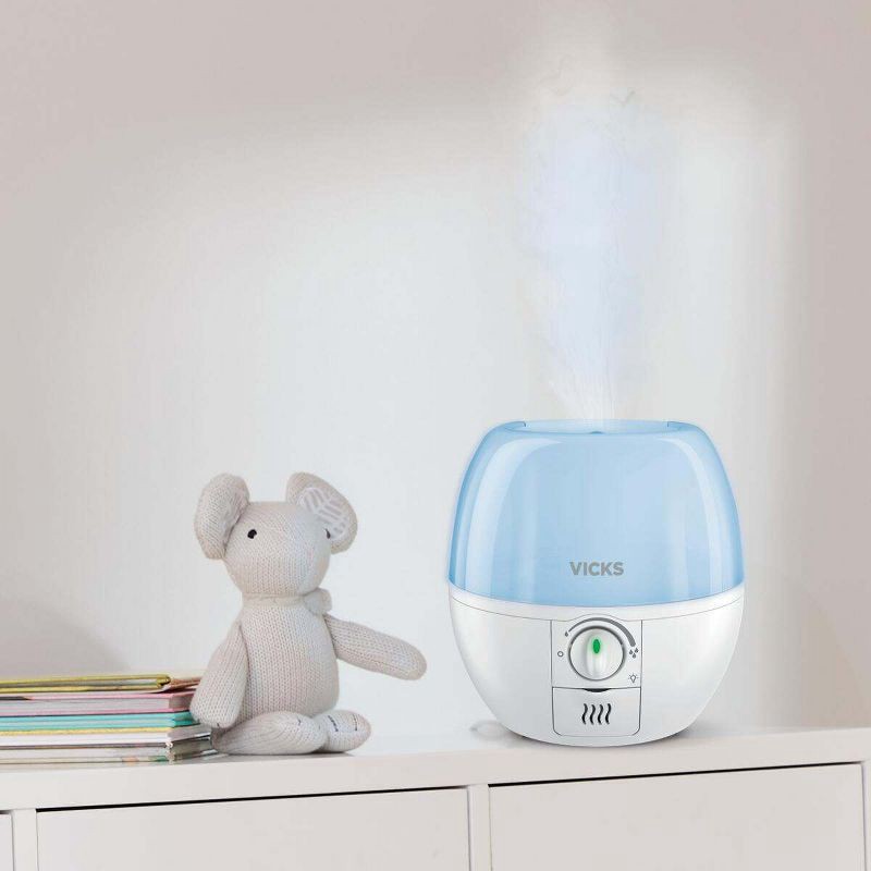 slide 2 of 11, Vicks 3-in-1 Sleepy Time Humidifier Diffuser Nightlight, 1 ct
