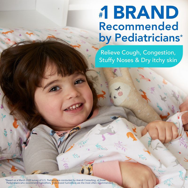 slide 3 of 11, Vicks 3-in-1 Sleepy Time Humidifier Diffuser Nightlight, 1 ct