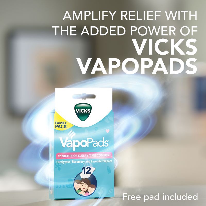 slide 8 of 11, Vicks 3-in-1 Sleepy Time Humidifier Diffuser Nightlight, 1 ct