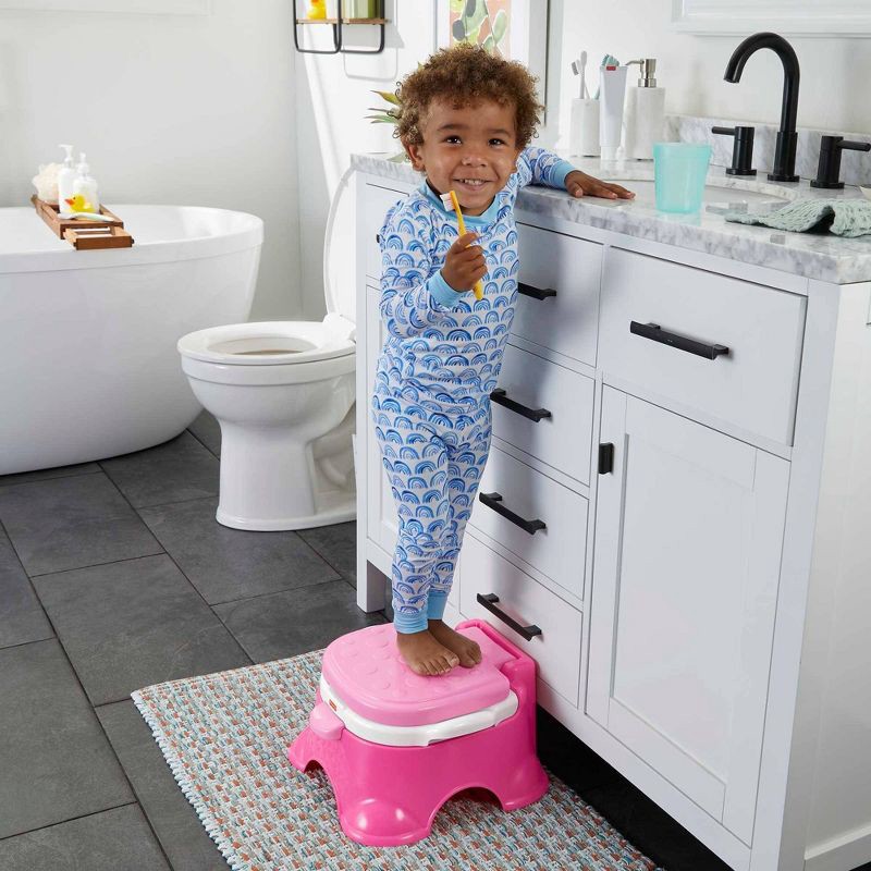 slide 2 of 6, Fisher-Price 3-in-1 Unicorn Tunes Potty, 1 ct