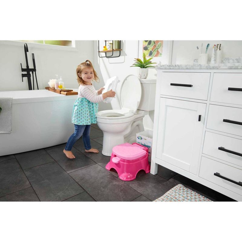 slide 4 of 6, Fisher-Price 3-in-1 Unicorn Tunes Potty, 1 ct