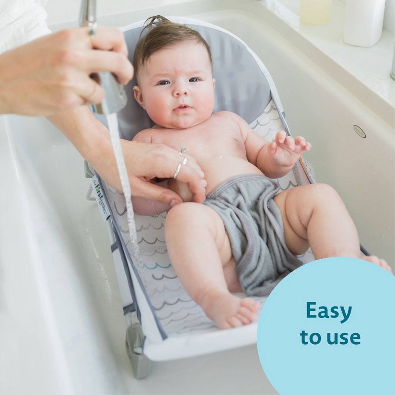 slide 5 of 7, The First Years Sure Comfort Folding Baby Bather – For Sink or Tub Use, 1 ct
