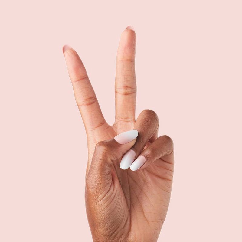 slide 2 of 5, Olive & June Press-On Fake Nails - Round Short CCT Gradient - 42ct, 42 ct