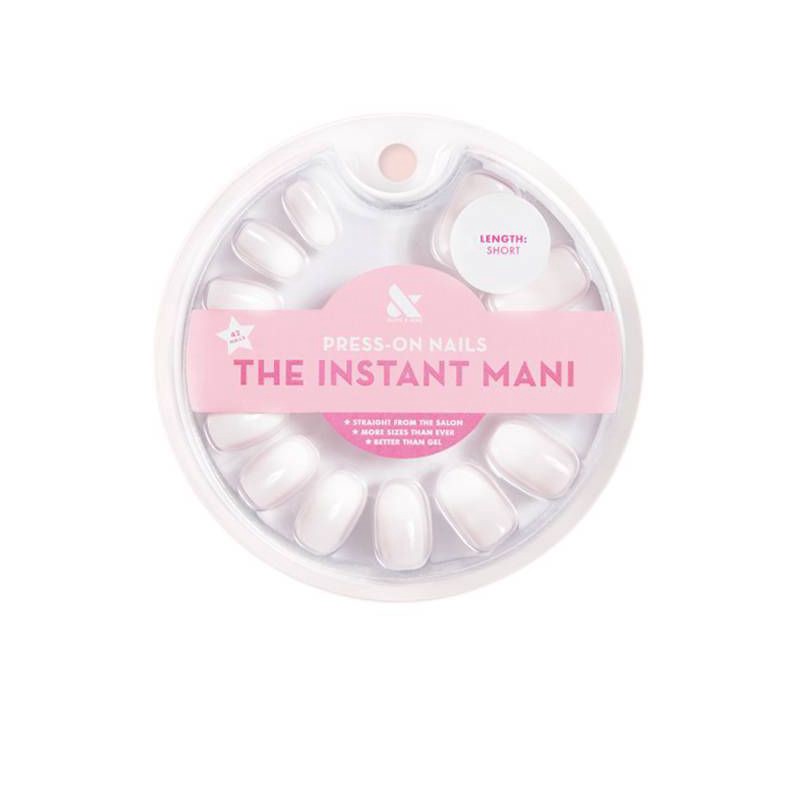 slide 1 of 5, Olive & June Press-On Fake Nails - Round Short CCT Gradient - 42ct, 42 ct