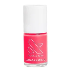 Olive & June Nail Polish - Hot Strawberry - 0.46 fl oz: Paraben-Free, Sulfate-Free, Vegan