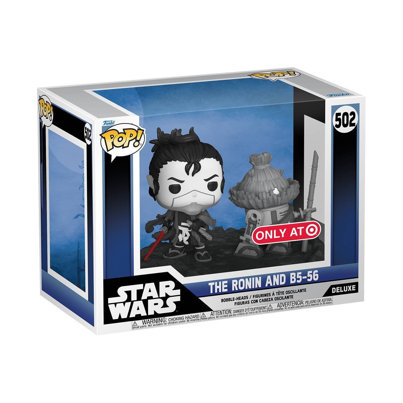 slide 1 of 2, Funko POP! Star Wars: Visions - The Ronin and B5-56 (Target Exclusive), 1 ct