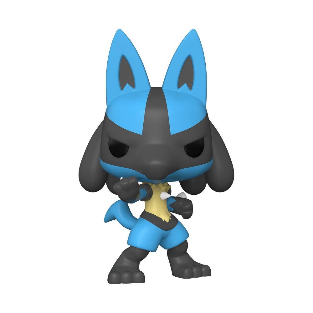 slide 2 of 3, Funko POP! Jumbo: Pokemon - Lucario (Target Exclusive), 1 ct