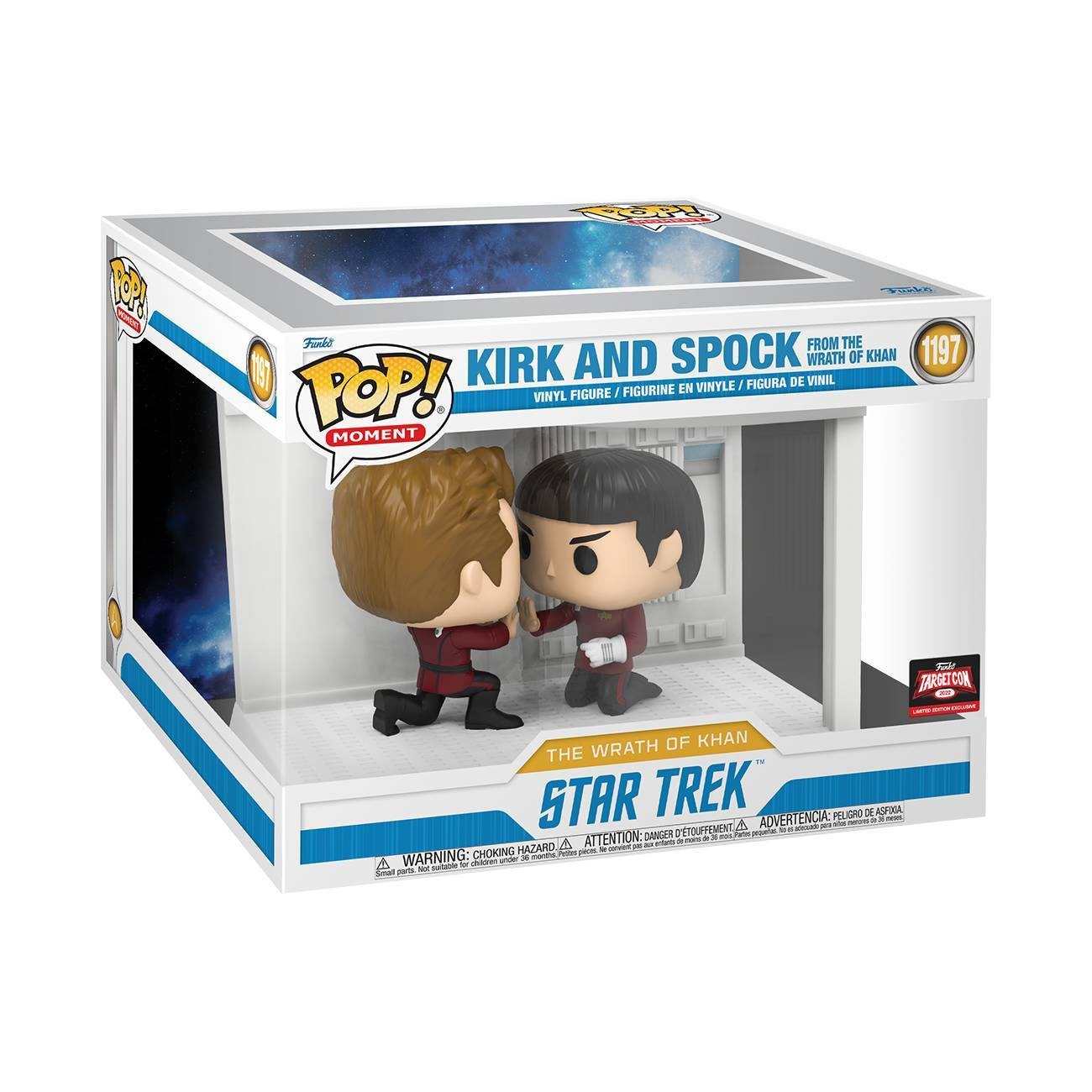 slide 1 of 4, Funko POP! Moment: Star Trek - Kirk & Spock (Target Exclusive), 1 ct