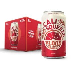 Firestone Walker Brewing Company Firestone Walker Cali Squeeze Blood Orange Hefeweizen - 6pk/12 fl oz