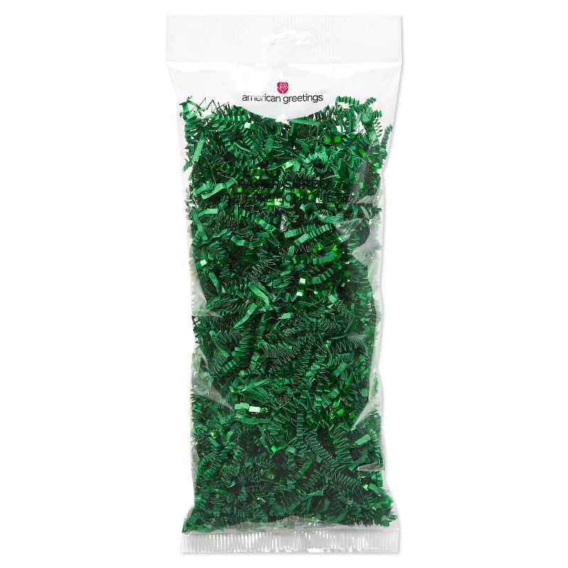 Crinkle Cut Tissue Shred Green : Target