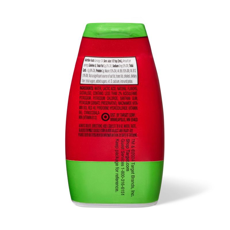 slide 2 of 3, Strawberry Watermelon Liquid Water Enhancer Drops - 1.62 fl oz - Market Pantry™, 1.62 fl oz