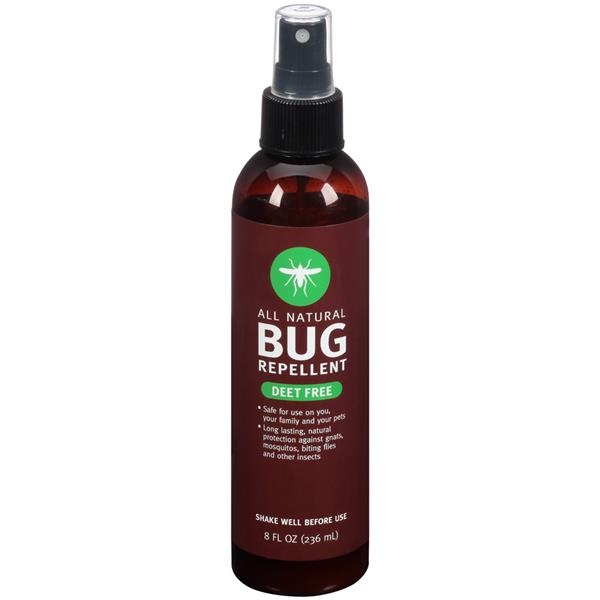 slide 1 of 1, Hy-Vee All Natural Bug Repellent Spray, 8 fl oz