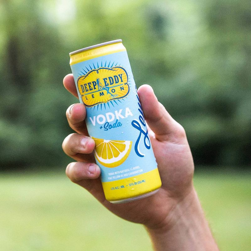 slide 2 of 7, Deep Eddy Lemon RTD - 4pk/355ml Cans, 4 ct; 355 ml