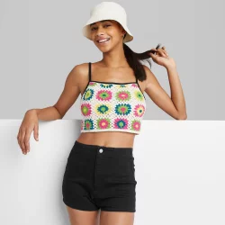 Women's Super-High Rise Jean Shorts - Wild Fable Black 8