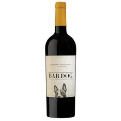 Vintage Bar Dog Cabernet Wine
