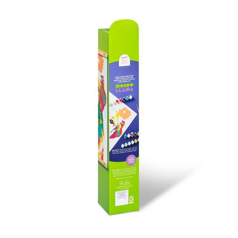 slide 3 of 4, Paint by Number Kit Dog Golden Retriever - Mondo Llama™: Adult DIY Painting Kit with Paint & Brush, 1 ct