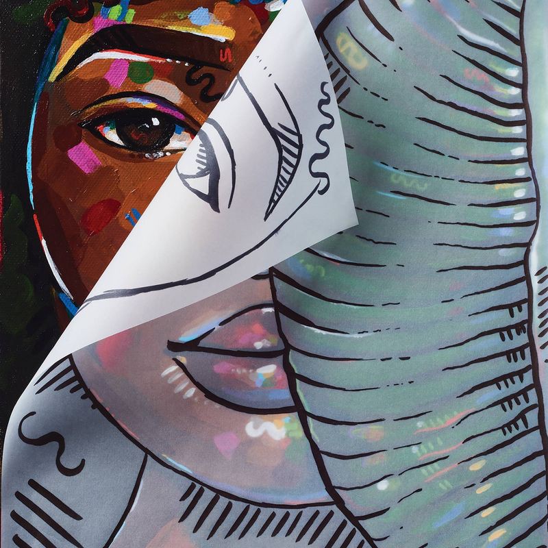 slide 3 of 3, 9''x12'' 40ct Tracing Paper - Mondo Llama™: Specialty Art Paper, 55 lb, Clear, Uncoated, Glue Binding, 9x12 Inches, 40 ct, 55 lb