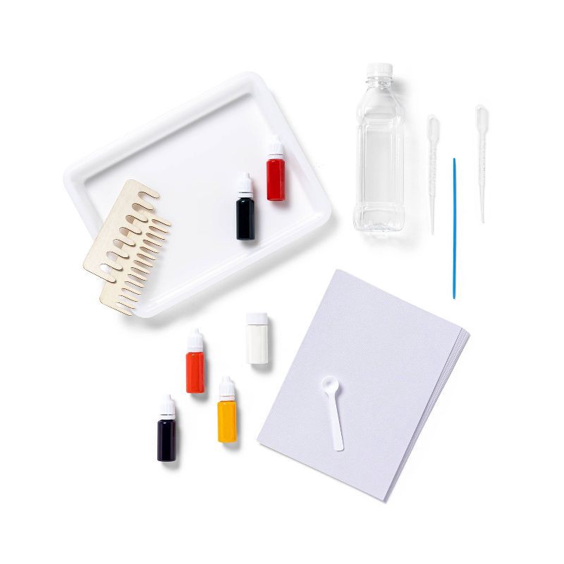 slide 2 of 4, Paper Marbling Kit - Mondo Llama™: DIY Art Kit with Marbling Supplies & Marble Painting Tools, 1 ct